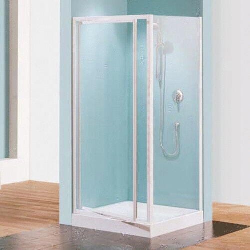 RIVIERA G - Porte pivotante en verre de sûreté 3 mm - Hauteur 185 cm