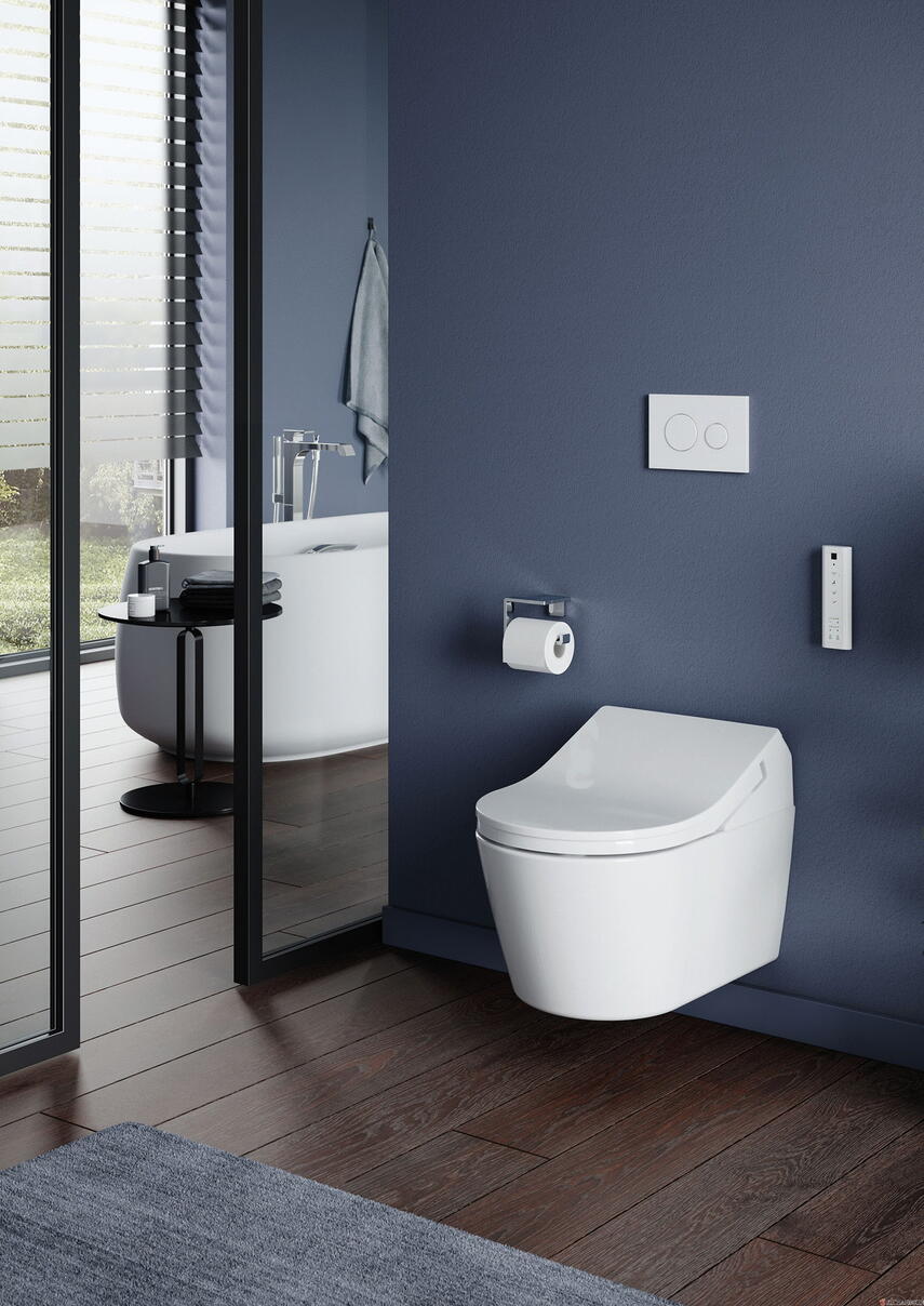 ENSEMBLE WASHLET RX - Ensemble WC lavant suspendu