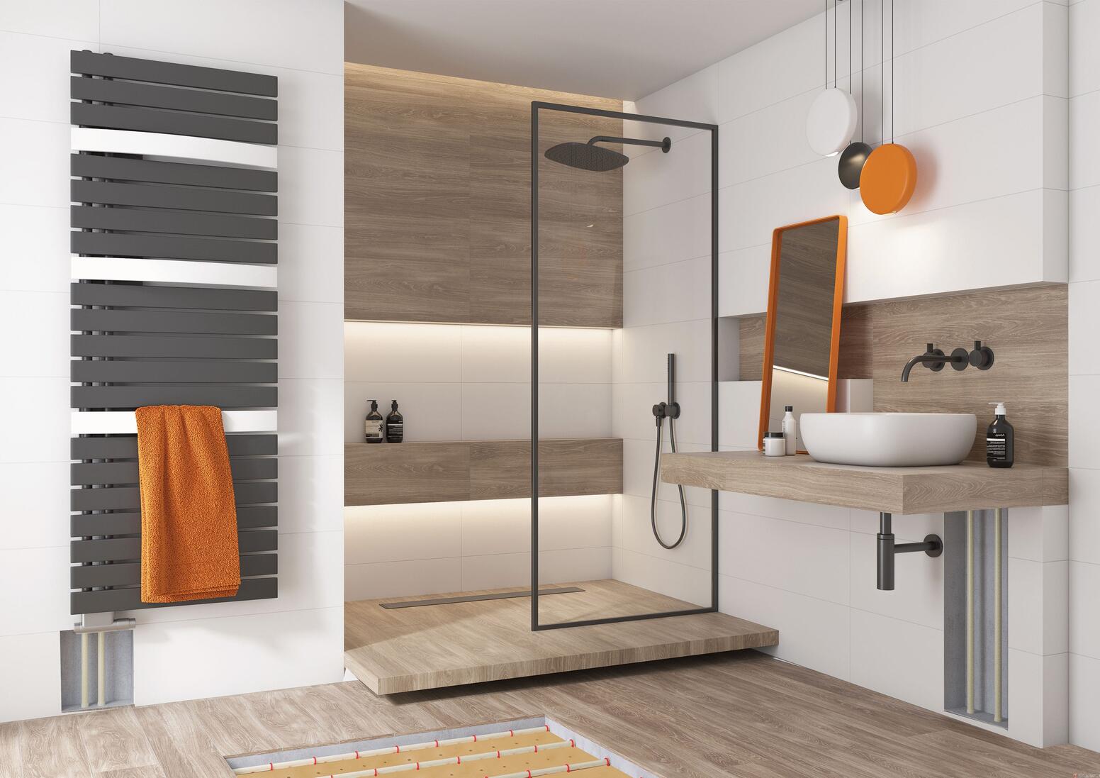 ARBORESCENCE SMART - Sèche-serviettes - Version eau chaude