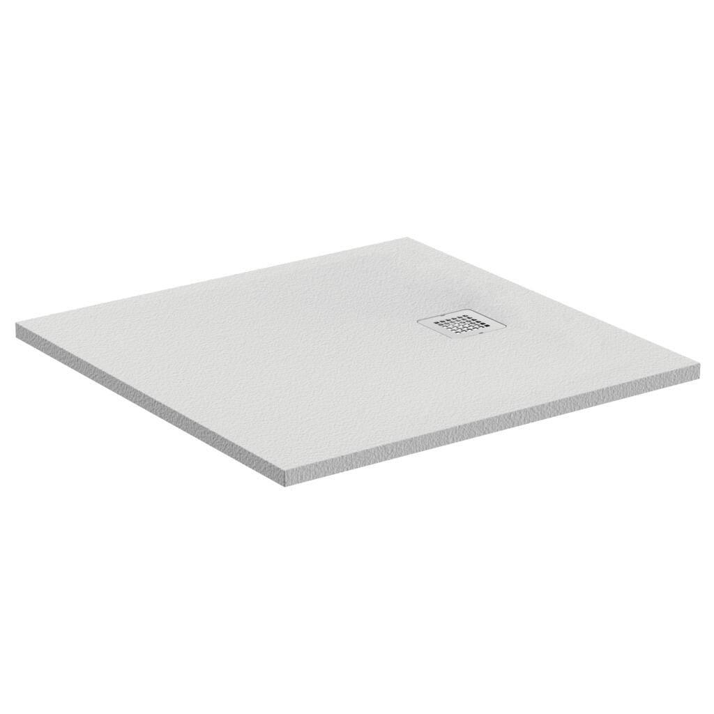 ULTRA FLAT - Receveur carré extra-plat à encastrer, à poser ou à surélever en acrylique