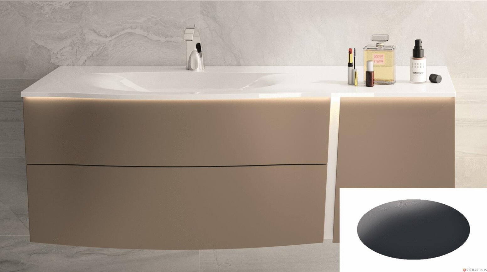EXCLUSIVITES RICHARDSON PAR DECOTEC - Meuble avec plan vasque