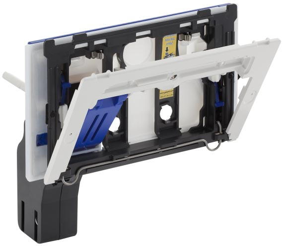 ACCESSOIRES BATI-SUPPORT - Support de plaque Sigma pour blocs d'eau bleue