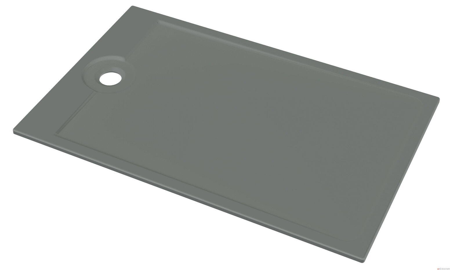 LATITUDE - Receveur rectangulaire ultraplat à encastrer