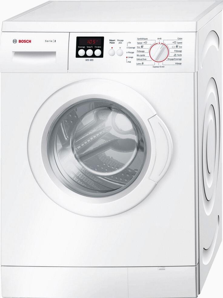 LAVE LINGE CHARGEMENT FRONTAL - Finition : blanc