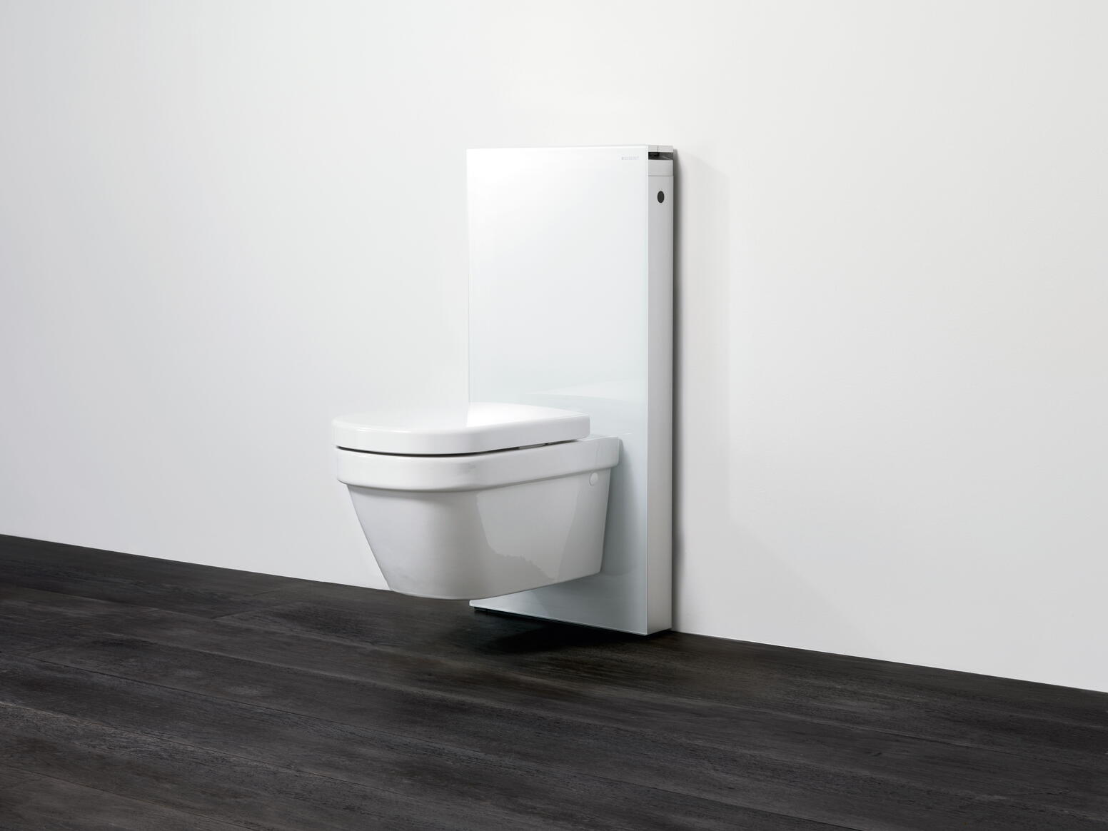 MONOLITH - Panneau WC pour cuvette suspendue avec réservoir double touche 3/6 L