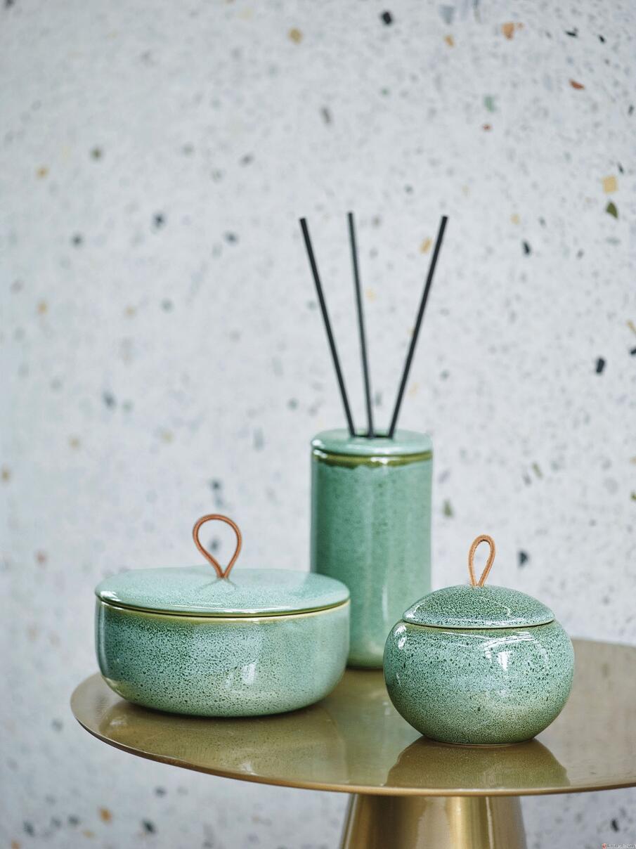 AMBIANCE VERT-MOUTARDE