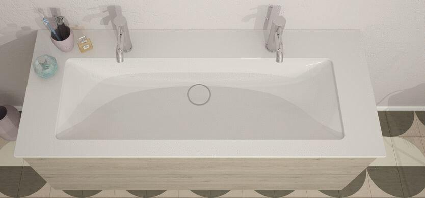 EXCLUSIVITES RICHARDSON PAR BURGBAD - Plan de toilette simple vasque