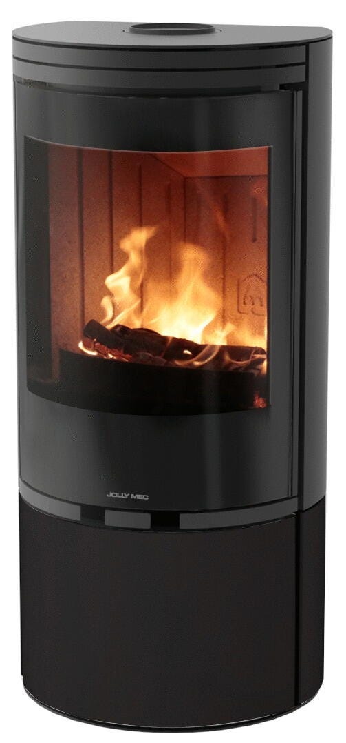 TL - Poêle à bois - Chauffage à convection naturelle - Acier