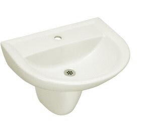 ULYSSE - Lavabo en porcelaine vitrifiée