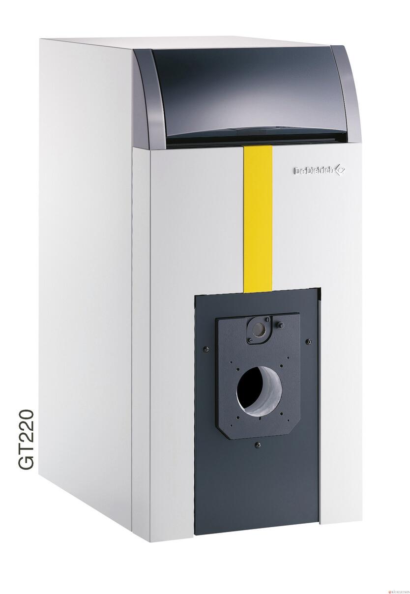 GT 220-2200 - Chaudière Fonte à équiper d'un bruleur fioul/gaz - Cheminée - Pour Chauffage Seul - non assemblées