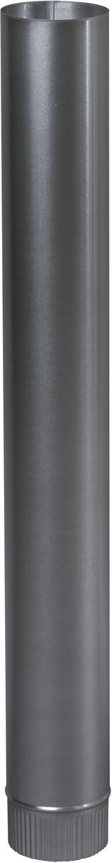 CONDUIT RIGIDE ALUMINIE - Pour appareil au fioul, bois et charbon au conduit de fumée.
