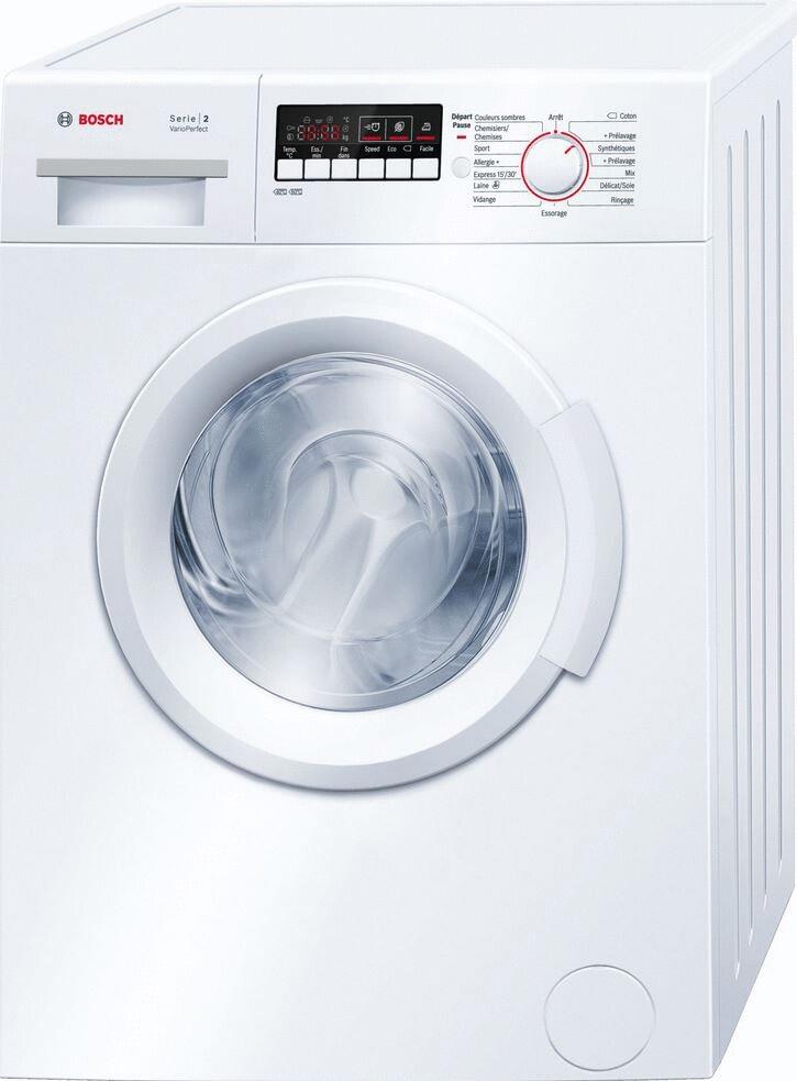 LAVE LINGE CHARGEMENT FRONTAL - Finition : blanc