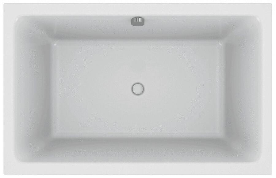 CAPSULE - Baignoire rectangulaire petites dimensions avec pieds réglables Quick Clip