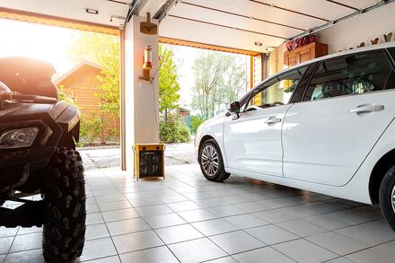 Carrelage pour garage