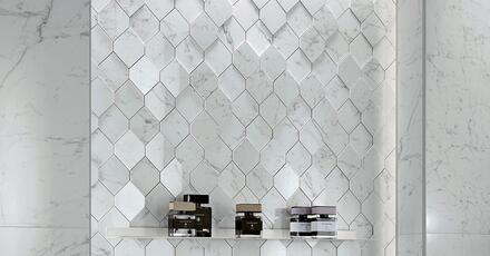 Déco salle de bains blanche