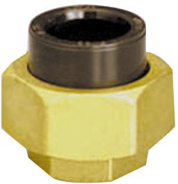 UNION A COLLER / A VISSER HTA FER/PVC - FF - 3 pièces