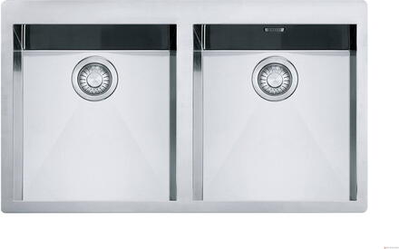 PLANAR - Evier inox à encastrer à rebords extraplats Profil Slimtop