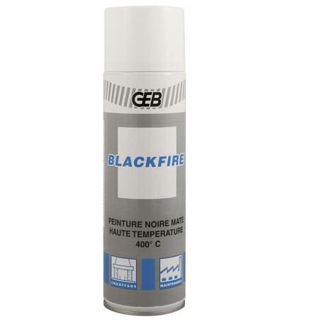 BLACKFIRE - Peinture haute température (jusqu'à 400°C)