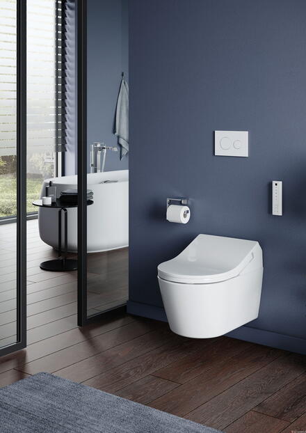 ENSEMBLE WASHLET RX - Ensemble WC lavant suspendu