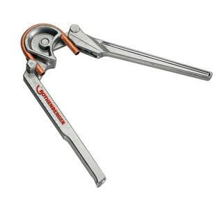 PINCE A CINTRER - A deux mains 180° - Pour tube cuivre recuit et enrobé et acier de précision