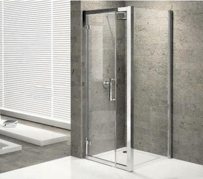 KUADRA-F - Paroi fixe réversible - Hauteur : 200 cm - Ep. du verre : 8 mm
