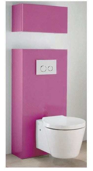 HABILLAGE POUR BATI-SUPPORT WC - Meuble d'habillage pour bâti-support WC Duofix Sigma 12 cm