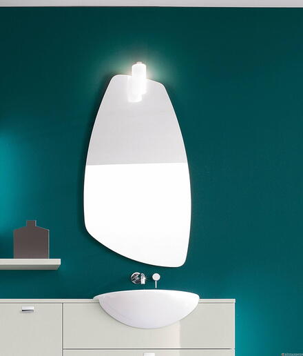 GALBE - Miroir galbé vertical ou horizontalement