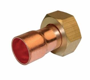 RACCORD SUDO LAITON - FF - 2 pièces - Droit - C359GLCU