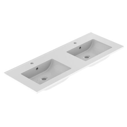 PLAN TOIL.CERAM.2V.120CM LUNO      BLC 824873 AQUARINE  [824873] 