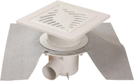 DOCIA - Siphon pour sol carrelé à hauteur ajustable
