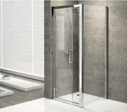 KUADRA-F - Paroi fixe réversible - Hauteur : 200 cm - Ep. du verre : 8 mm
