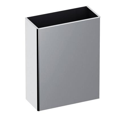 CORBEILLE MURALE - Poubelle inox rectangulaire murale