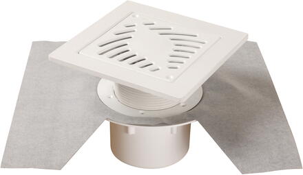 DOCIA - Siphon pour sol carrelé à hauteur ajustable