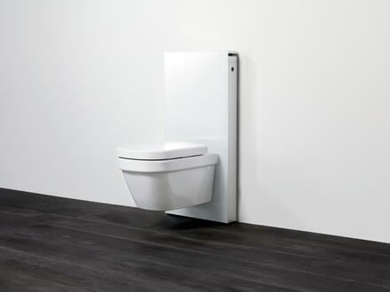 MONOLITH - Panneau WC pour cuvette suspendue avec réservoir double touche 3/6 L