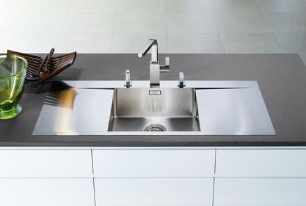 FLOW - 5 S-IF - Evier inox à encastrer