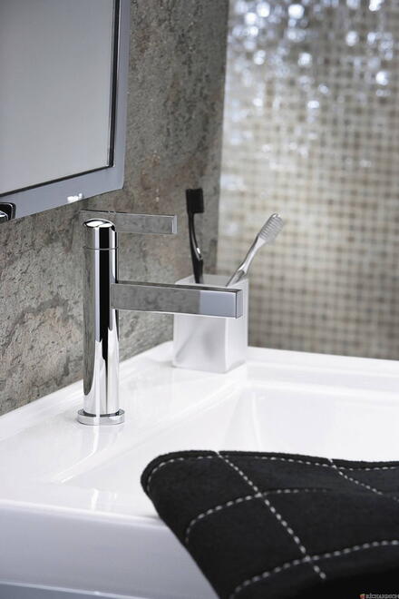 LE 11 BY ALBERTO PINTO - Mitigeur lavabo monotrou