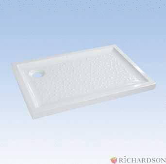 PRIMA - Receveur rectangulaire en céramique à poser