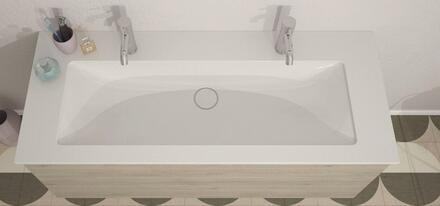 EXCLUSIVITES RICHARDSON PAR BURGBAD - Plan de toilette simple vasque