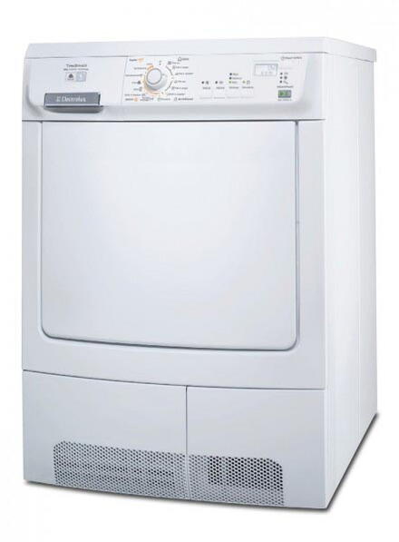 Electrolux - Sèche linge chargement frontal - Finition : blanc
