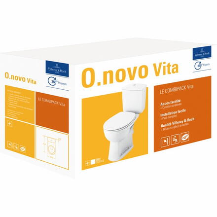 O.NOVO - Combipack  WC sur pied