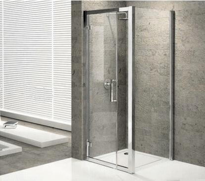 KUADRA-F - Paroi fixe réversible - Hauteur : 200 cm - Ep. du verre : 8 mm