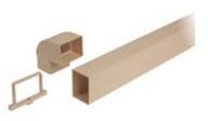 COUDE DEMI-RONDE - MF - 87°30