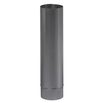 CONDUIT RIGIDE ALUMINIE - Pour appareil au fioul, bois et charbon au conduit de fumée.