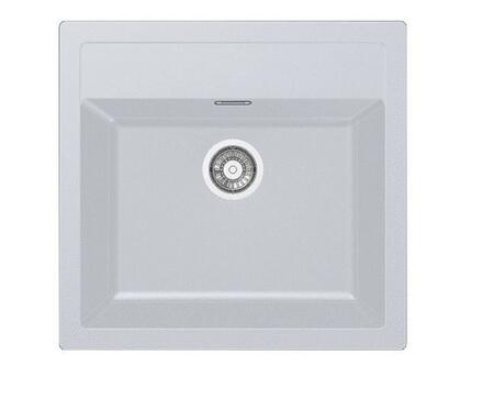 SIRIUS - Evier à encastrer avec trop-plein inox - Tectonite®