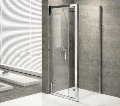 KUADRA-F - Paroi fixe réversible - Hauteur : 200 cm - Ep. du verre : 8 mm