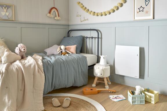 Chambre d'enfant avec radiateur Agilia